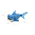 thumbnail image 3 of IBaodan Offre à Durée Limitée Jouets Musicaux Requins Haute Simulation Requins Jouets de Piscine Requins Électriques Jouet avec Musique Colorée et Lumière Excellent Cadeau Jouets pour Garçons et Filles de 6+ Ans Plastique Bleu, 3 of 6