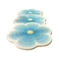 thumbnail image 2 of Flower Pattern Non Slip Washable Rugs Floor Mat Entryway Rug Non Slip Kitchen Floor Mats With Rubber Backing For Entrance Bedroom Bathroom Indoor Door Carpet For Home, 2 of 7