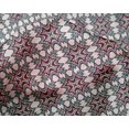 thumbnail image 4 of oneOone Silk Tabby Fabric Ethnic Geometric Flame Stitch Decor Fabric Printed BTY 42 Inch Wide, 4 of 4