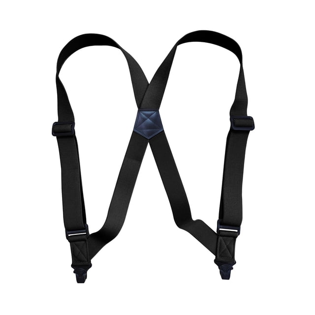 lionlar Suspenders for Men Adjustable Pants Utility for Wedding Black