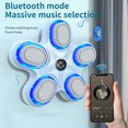 thumbnail image 4 of LSLJS Boxing Machine Smart Music Boxing Machine with LED Light Bluetooth Sensor Wall Mounted Boxing Machine Training Equipment 9 Speeds Punching Music Boxing Home Accessories, 4 of 6