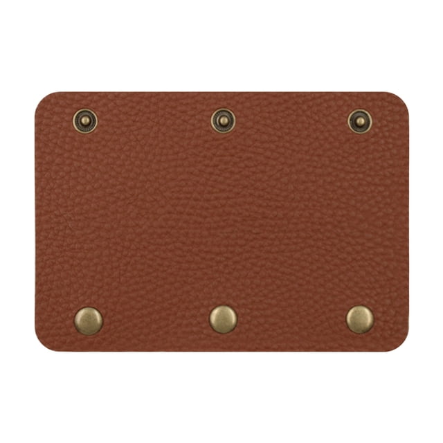 fastboy Tower Buckle Bag Anti Strangulation Leather Handle Portable Not Easily Damaged yellowish-brown