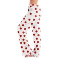 thumbnail image 2 of fatyb Lounge Pants for Women Printed Pajama Pants with Drawstring Womens Comfortable Wide Leg Pants, 2 of 5