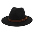 thumbnail image 2 of Fedora Adjustable Breathable Felt Men Vintage Style Hat for Hiking, 2 of 8