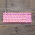thumbnail image 2 of MOTOSPEED MOTOSPEED CK82 Clavier Mécanique RGB - 87 Touches, Rose, Interrupteur Rouge OUTMU, Filaire USB, Commandes Multimédia, Design Durable, 2 of 6