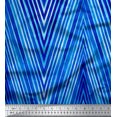 thumbnail image 3 of oneOone Cotton Flex Fabric Chevron Panel Print Fabric By The Yard 40 Inch Wide, 3 of 3