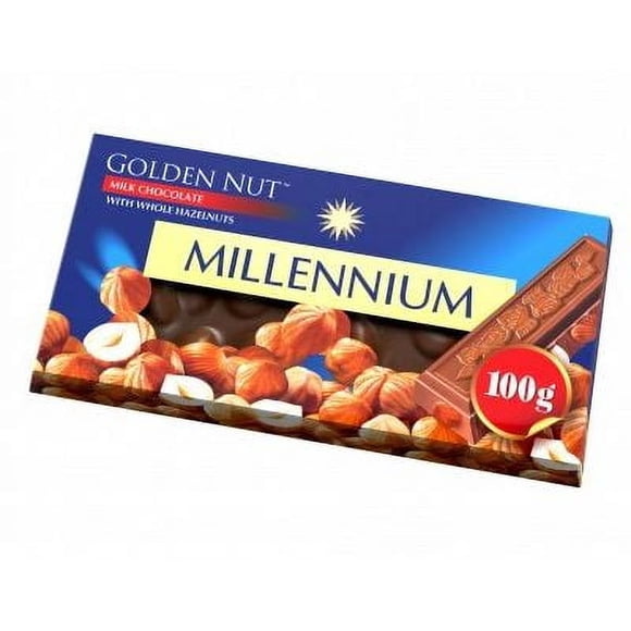 MILLENNIUM Golden Nut milk Chocolate with whole hazelnut
