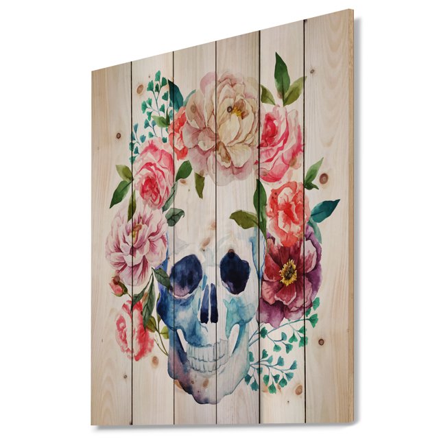 Design Art - Bouquet de Crânes Vectoriel Art