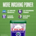 thumbnail image 3 of Cascade Platinum Plus Dishwasher Pods, Dishwasher Detergent, Dish Detergent Soap, Fresh, 3 of 10