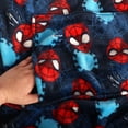 thumbnail image 3 of Marvel Spiderman Kids Hooded Throw Blanket, 40" x 60", 3 of 5