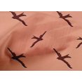 thumbnail image 4 of oneOone Cotton Cambric Fabric Bird Block Printed Fabric 1 Yard 56 Inch Wide, 4 of 4