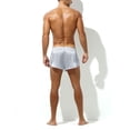 thumbnail image 4 of Rbaofujie String Bikini Underwear Men's Solid Color Ruffled Men's Front Split Pants Thin Oversized Underwear Mens Underwear, 4 of 5