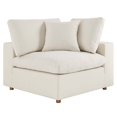 thumbnail image 4 of Modway Commix 5 Piece Down Filled Overstuffed Sectional Sofa in Light Beige, 4 of 10