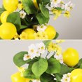 thumbnail image 3 of (1pcs/ 7 forks of lemon florets) Simulation lemon bouquet, 3 of 10