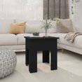 thumbnail image 1 of vidaXL Coffee Table Black 40x40x42 cm Engineered Wood, 1 of 4