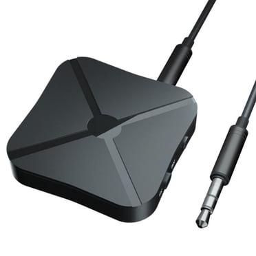 Émetteur Récepteur Bluetooth Sans Fil 2 en 1 Universel Adaptateur Audio 3,5 mm Récepteur de Musique pour Télé et Voiture
