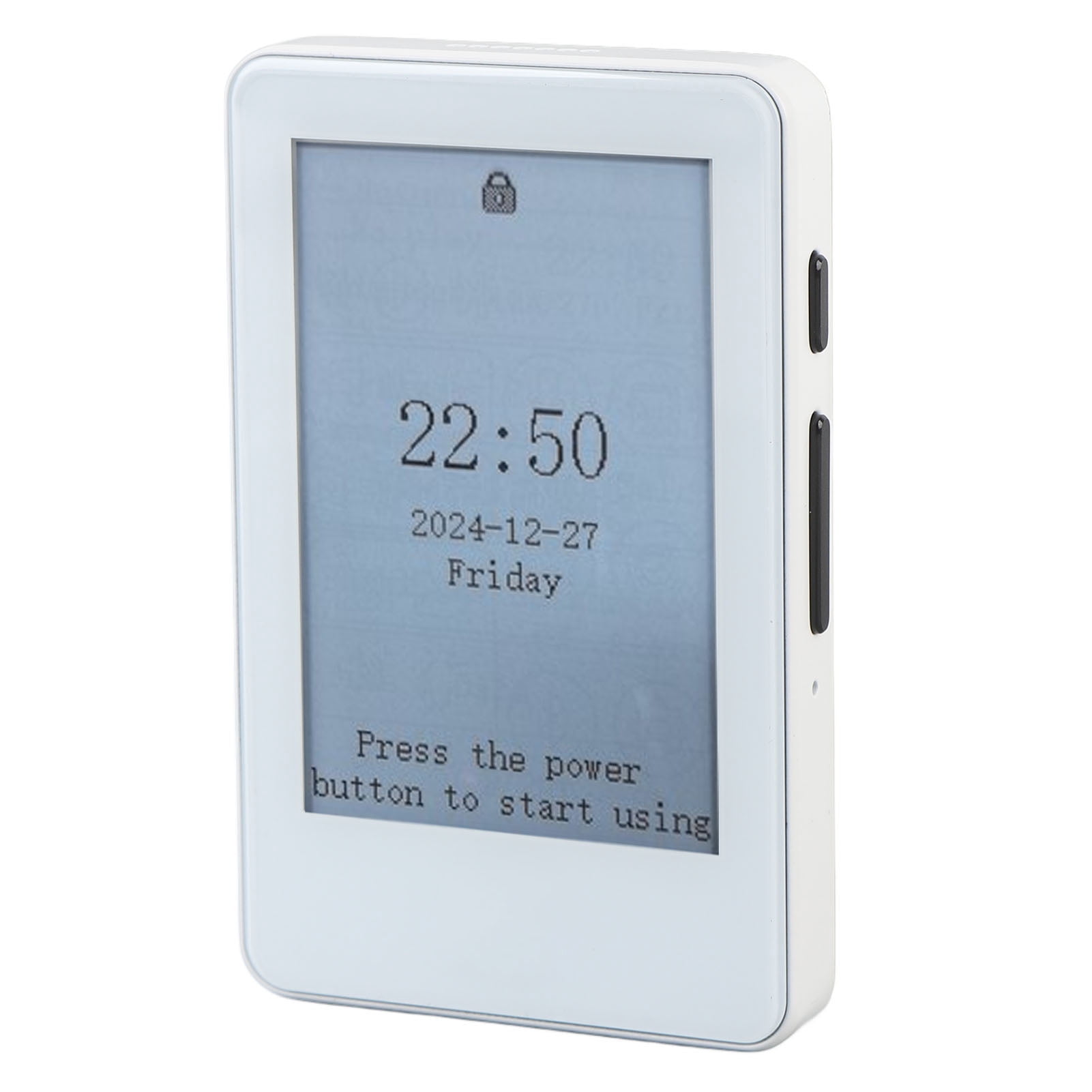 Lecteur de Livres à Écran d'Encre 2,7 Po, Lecteur MP3 Portable Compact, Longue Autonomie, Prise en Charge du Commutateur de Rétroéclairage, Lecteur de Livres Électrique pour Longs Trajets