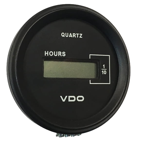 VDO COCKPIT MARINE 52MM (2-1/16) LCD Heuremètre