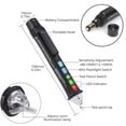 thumbnail image 2 of WorkPro Non-contact Voltage Detector,Dual Voltage Ranges:12-1000V/48-1000V AC, 2 of 5