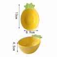 thumbnail image 2 of Plat à Sauce en Céramique Mini en Forme de Fruit Bol à Sauce Dessin Animé Plat de Service, 2 of 10