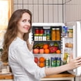 thumbnail image 3 of Costway 2.4 Cu.Ft. Compact Refrigerator Reversible Door Auto Defrost Mini Fridge, 3 of 10