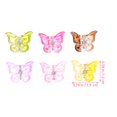 thumbnail image 2 of 80 Pcs Pinces à Cheveux Papillon Petites Pinces à Griffes Femmes Filles Accessoires pour Cheveux Pinces, 2 of 9