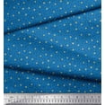 thumbnail image 2 of Soimoi Poly Georgette Fabric Flower Artistic Print Sewing Fabric Yard 52 Inch Wide, 2 of 3