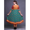 thumbnail image 4 of Bimba Kurti Longue Imprimée pour Femmes Robe Anarkali Indienne Haut Tunique Décontracté, 4 of 5