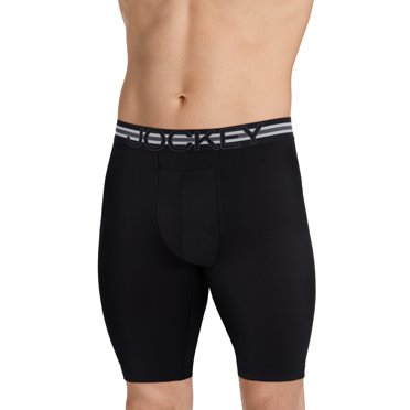 Jockey Sport Men's Stability Pouch Microfiber 11" Quad Short