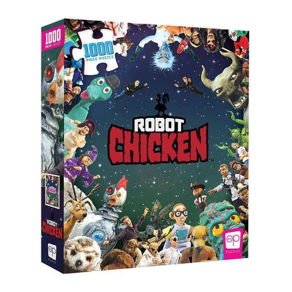 Casse-Tête 1000 Pièces - "Robot Chicken - It Was Only a Dream”