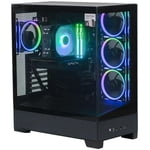 Stoneforged Scimitar Gaming Desktop PC, Intel Core i7-14700F, NVIDIA GeForce RTX 5060, 32GB DDR5-6000, 1TB NVMe SSD, 700W, Windows 11 Home