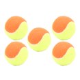 thumbnail image 2 of Rubber Elastic Balls, Pressure Relief Wear Resistant Tennis Ball Set Environmental Friendly  Resilience 5PCS 6cm Diameter  For Water Activities Orange, 2 of 8