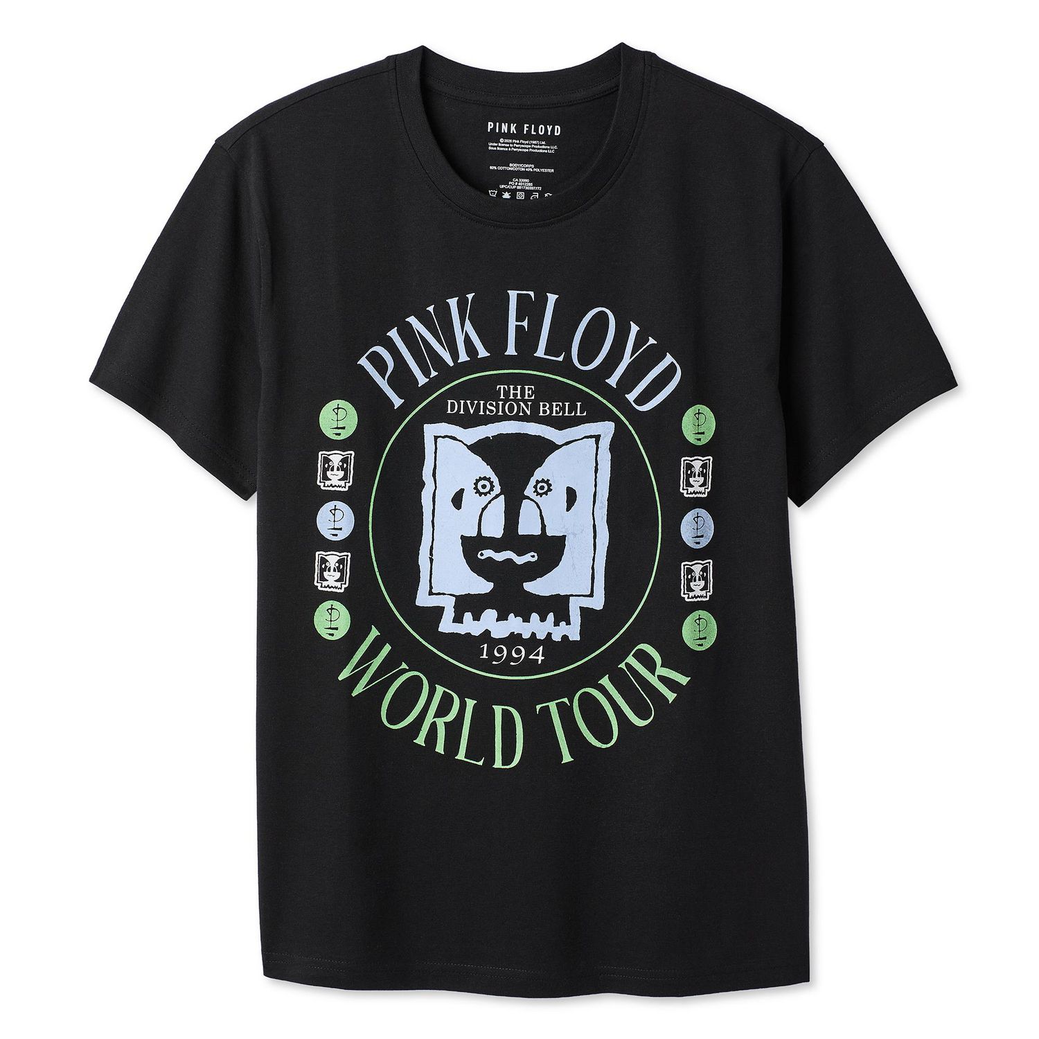 T-shirt à imprimé graphique Pink Floyd pour femmes
