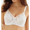 thumbnail image 1 of Bali Womens Flower Bali Underwire Bra - Best-Seller, 44DDD, White, 1 of 4