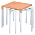 thumbnail image 3 of Siesta ISP758-WHI Table Carrée de 28 Po en Mangue et Alu, Blanche, 3 of 11