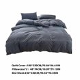 thumbnail image 3 of Danhjin The Bedclothes Sheet Set Breathable Bed Sheets Friendly Wrinkle Sheets Machine Washable Bed Four PCS Set Four Bedding Set Comforter Set, 3 of 8