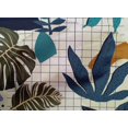 thumbnail image 5 of oneOone Cotton Cambric Teal Blue Fabric Tropical Sewing Material Print Fabric By The Yard 56 Inch Wide, 5 of 5