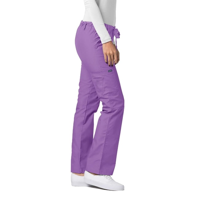 Adar Universal Scrubs For Women - Drawstring Straight Leg Scrub Pants
