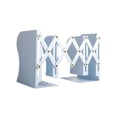 thumbnail image 2 of weibbin Scalable Metal Book Stand Desktop Storage Bookshelf For Organizing Files And Foldable Book Holders 7.56x4.13in, 2 of 6