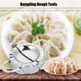 thumbnail image 4 of Large Dumpling Maker Kitchen Stainless Steel Dumpling Dough Mould Make Fruit Pie Press Pastry Tools [Large size ], 4 of 9