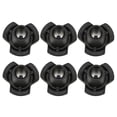 thumbnail image 4 of Walking Cane Leg Tips, Safe 16mm/0.63in Inner Diameter Crutch Foot Covers 6pcs  For Trekking Pole, 4 of 8