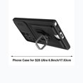 thumbnail image 3 of Big Savings! S25 Ultra Case with Sliding Camera Lens Cover, Military-Grade Shockproof Protective Phone Case with Lanyard Strap, Card Bag, and Durable Design for S25U, 3 of 8