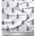 thumbnail image 1 of Soimoi Rayon Fabric Leaves & Paisley Block Decor Fabric Printed Yard 56 Inch Wide, 1 of 3