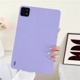 thumbnail image 1 of Étui en Silicone pour Tablette PC Couleur Bonbon 2024 la Plus Récente pour Xiaomi Pad 5/6 Pro Redmi Pad SE 11.0 Pouces, Étui de Protection Violet Xiaomi Pad 5, 1 of 6