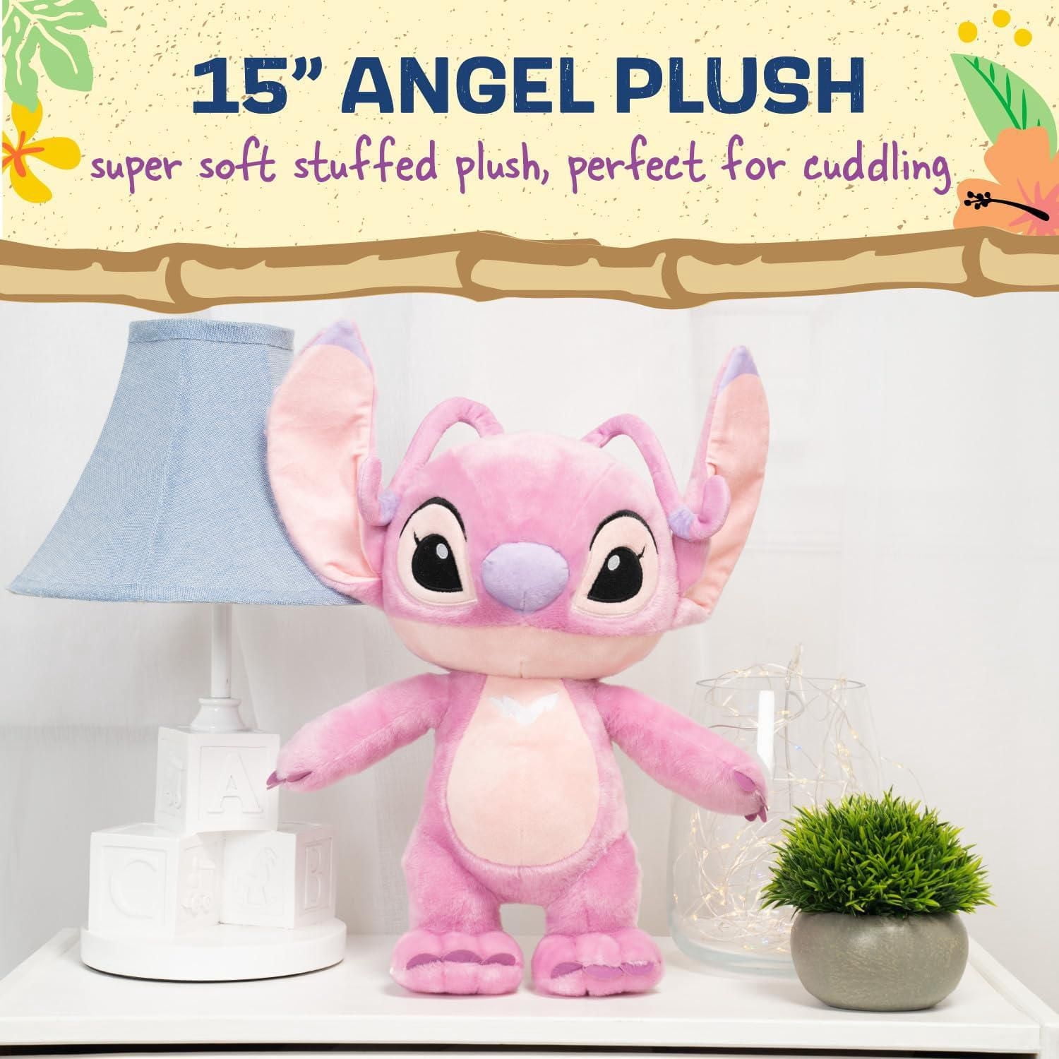 Animal en peluche de Kids Preferred Disney Baby Lilo & Stitch Angel
