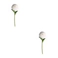 thumbnail image 3 of Baohd 1/2/3/5 10pack/lot Realistic Appearance Artificial Flower For Party Decor And Home Decor White 2PCS, 3 of 6