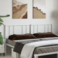 thumbnail image 1 of vidaXL Metal Headboard White 180 cm, 1 of 5