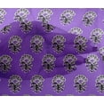 thumbnail image 5 of oneOone Viscose Chiffon Medium Purple Fabric Block Sewing Craft Projects Fabric Prints By Yard 42 Inch Wide, 5 of 5