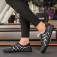 thumbnail image 2 of Espadrilles à Enfiler Femmes Été Chaussures de Natation Antidérapantes Pêche Séchage Rapide Chaussures de Randonnée Course Femmes Noir 39, 2 of 9