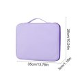 thumbnail image 3 of JilgTeok 4 Packs Sleeve Bag for 14in Tablet PC Laptop with Multi-layer Efficient Storage Compact Electronics Organizer Pouch for Business Travel Lightweight for Men and Women Clearance, 3 of 6